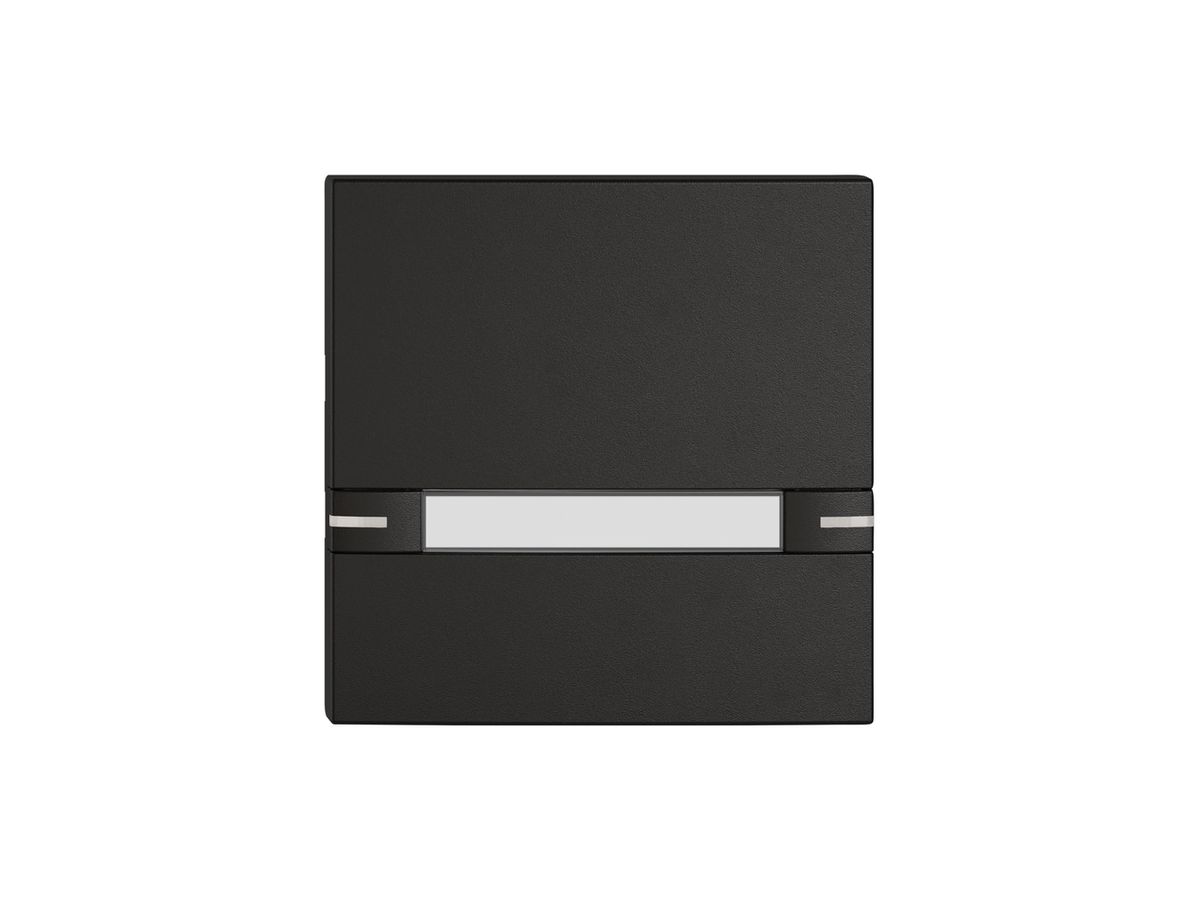 Taste 1/1 EDIZIO.liv KNX&UNI m.SNAPFIX® m.LED&Papiereinlage 2×Einfach-Bed.sz