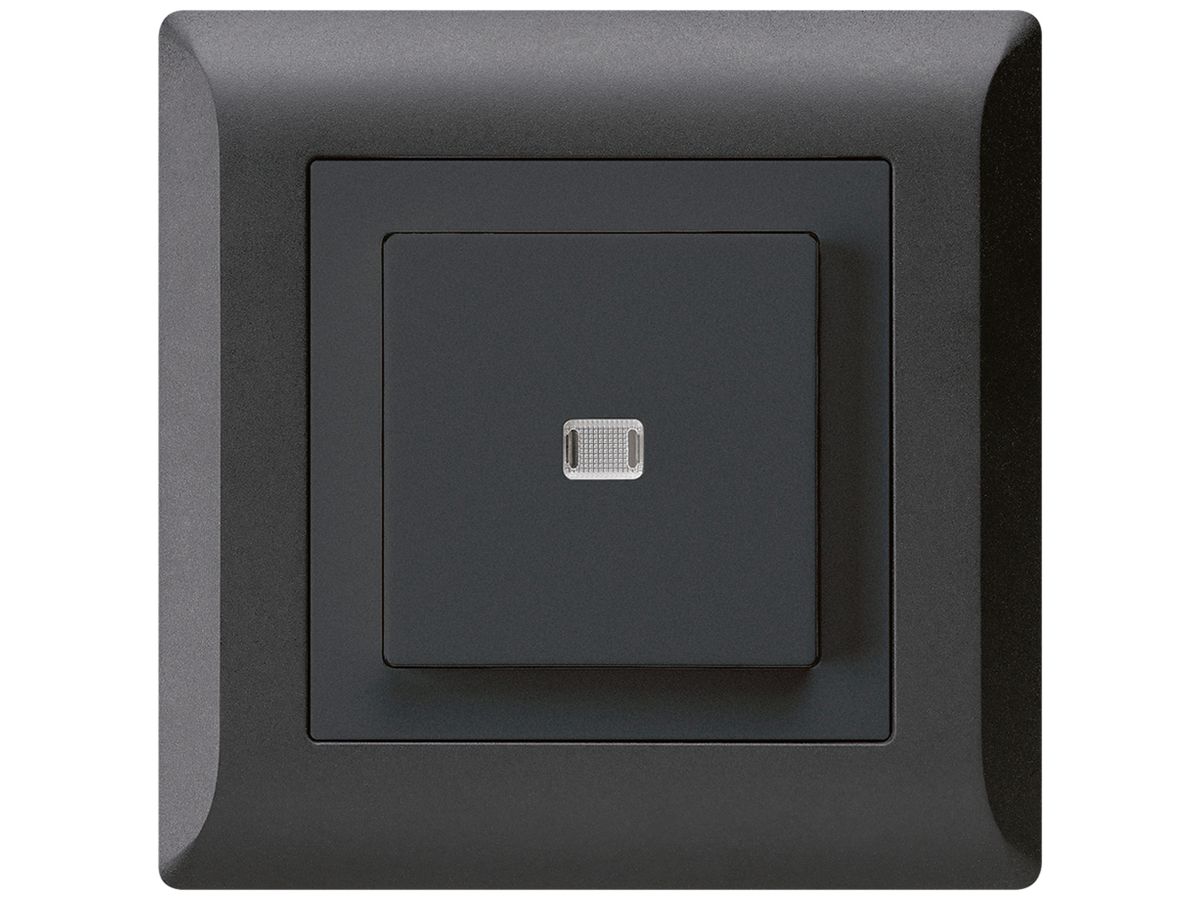 UP-Leuchtdruckschalter kallysto.line 6/1L schwarz