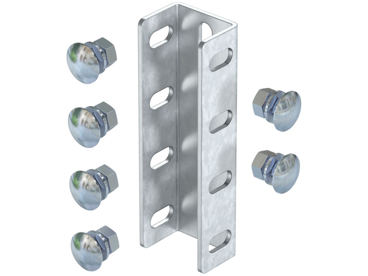 U-Stiel-Verbind.Bettermann 200×61mm tauchfeuerverzinkt