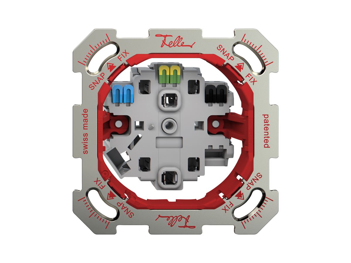 UP-Steckdose Feller SNAPFIX® 2×T23