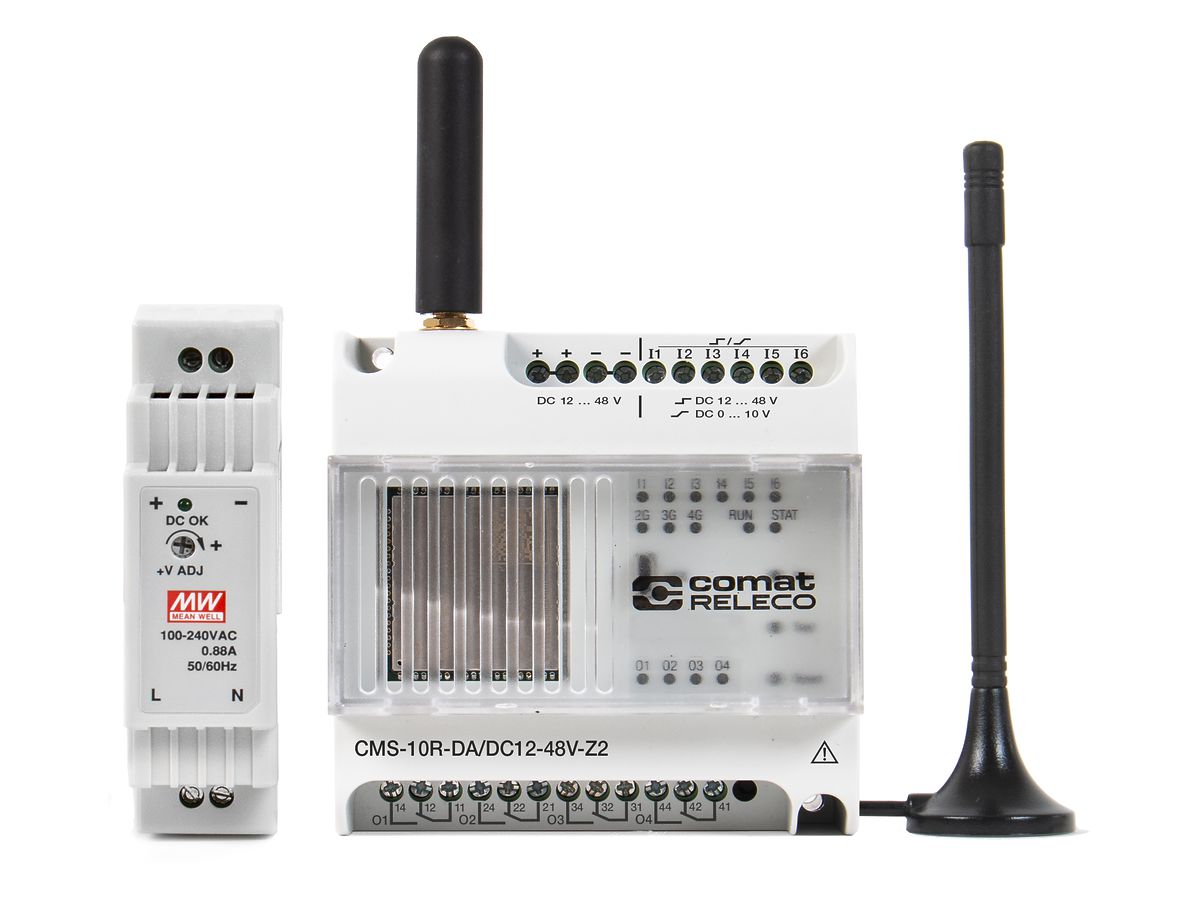 REG-Fernschaltmodul-Set ComatReleco CMS-10R-DA/DC12-48V-Kit