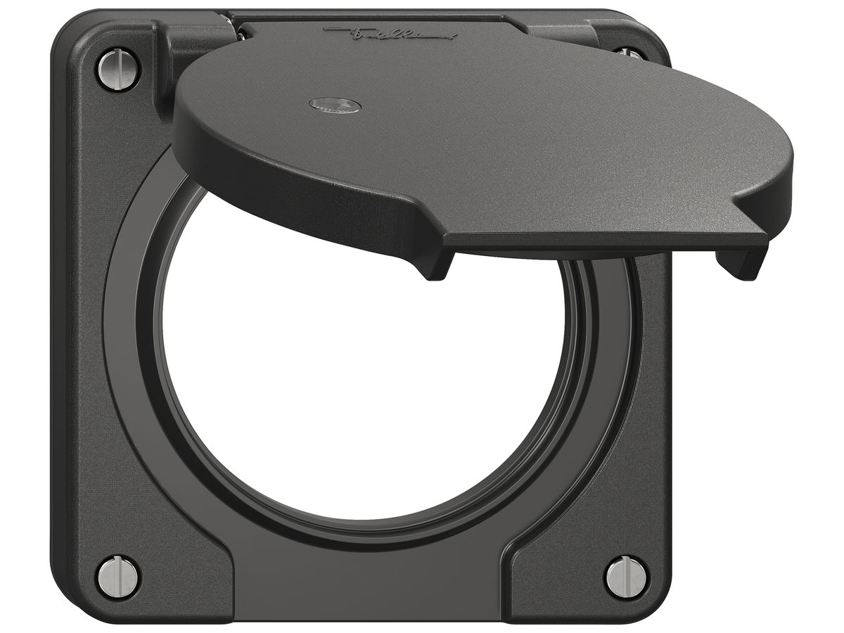 Deckel NEVO SNAPFIX® Ø60mm 3×Steckdose sz IP21