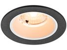 EB-LED-Deckenleuchte SLV NUMINOS S 6.7W 1000lm 2700K MB DALI DIM Ø80×52mm sz/ws