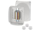 AP-Abzweigdose Hensel DK 2516 P Push-In 20×0.5…16mm² grau