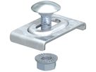 Klemmlasche Bettermann mit Schraube M6×20mm zu Trennstegbefestigung