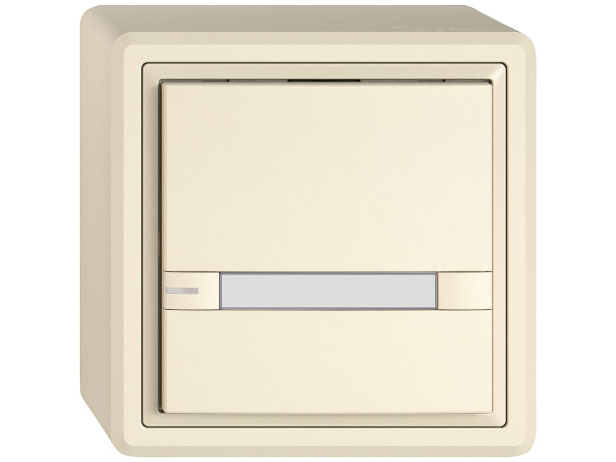 AP-KNX-Taster RGB EDIZIO.liv SNAPFIX® Temperaturfüh.RGB-LED Pap.1×T 2-Tbed.cr