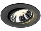 LED-Downlight SLV NUMINOS MOVE S 6.7W 1050lm 4000K WB DALI Ø90 sz/cr