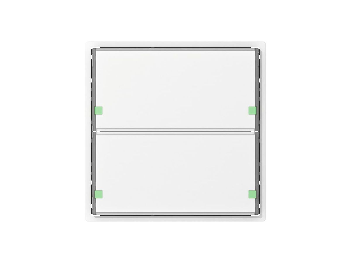 Taster-Einsatz SIDUS 2/4 mit LED weiss