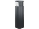LED-Pollerleuchte ESYLUX ALVA BL, 16W 3000K Ø170×540mm IP65 klar anthrazit