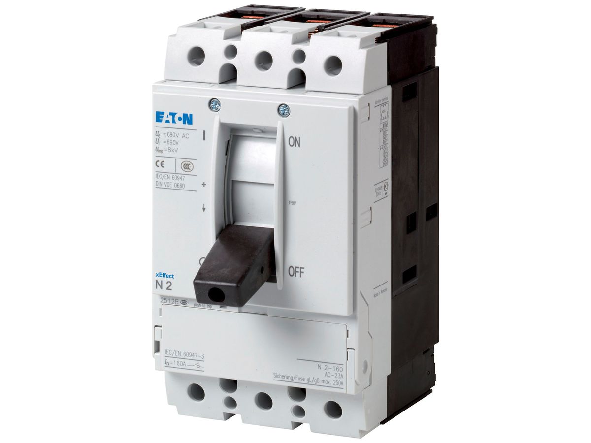 Leistungsschalter Eaton NS2-160-NA 3P 160A 2500A Schraubanschluss IP20