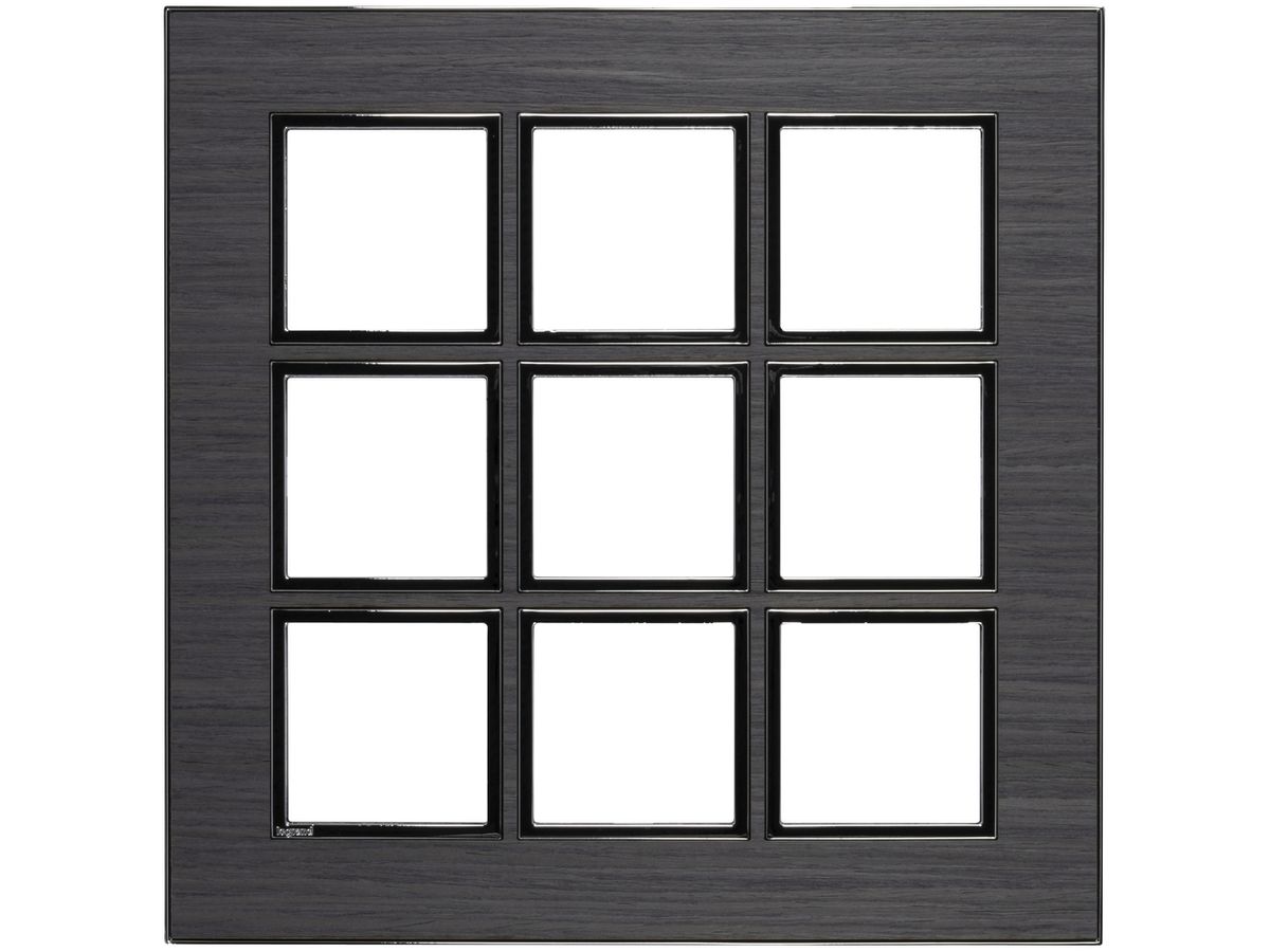 Abdeckrahmen ATO 3×3 Modul, grey oak