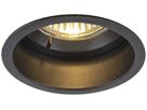 Downlight SLV HORN GU10 25W Ø76mm Aluminium schwarz