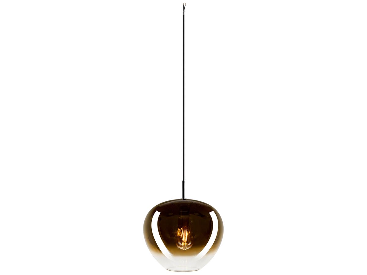 Pendelleuchte SLV ANTILO CONVEX E27 1×0…40W Ø290mm Gold