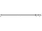 LED-Röhre SubstiTUBE HO HF G5 26W 110V 4000lm 840 1449mm