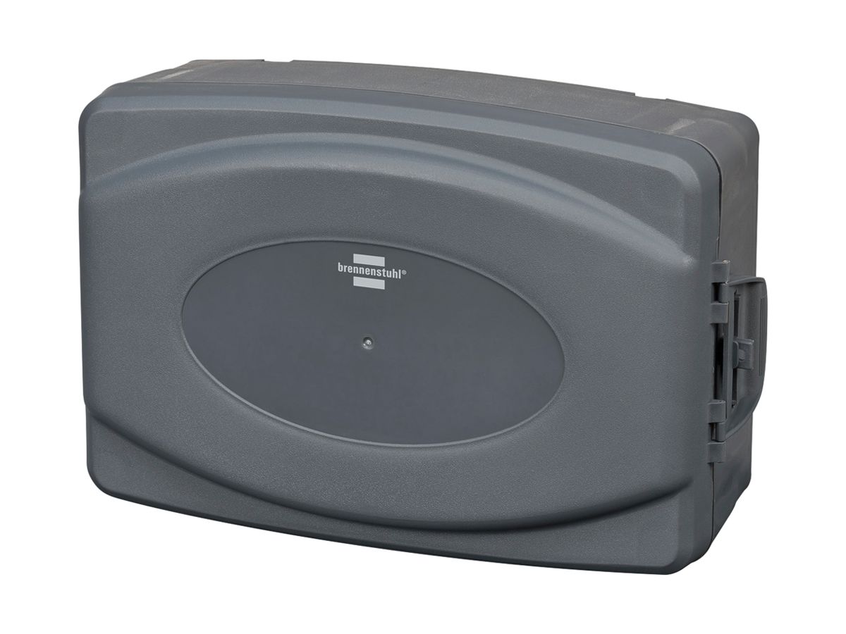 Schutzschachtel Brennstuhl Safe-Box 340×230×125mm IP54 grau