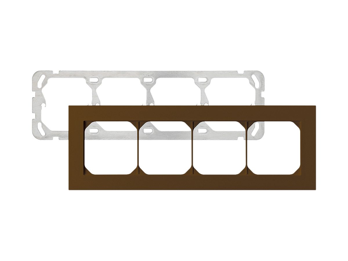 UP-Kopfzeile kallysto.pro 1×4 braun horizontal