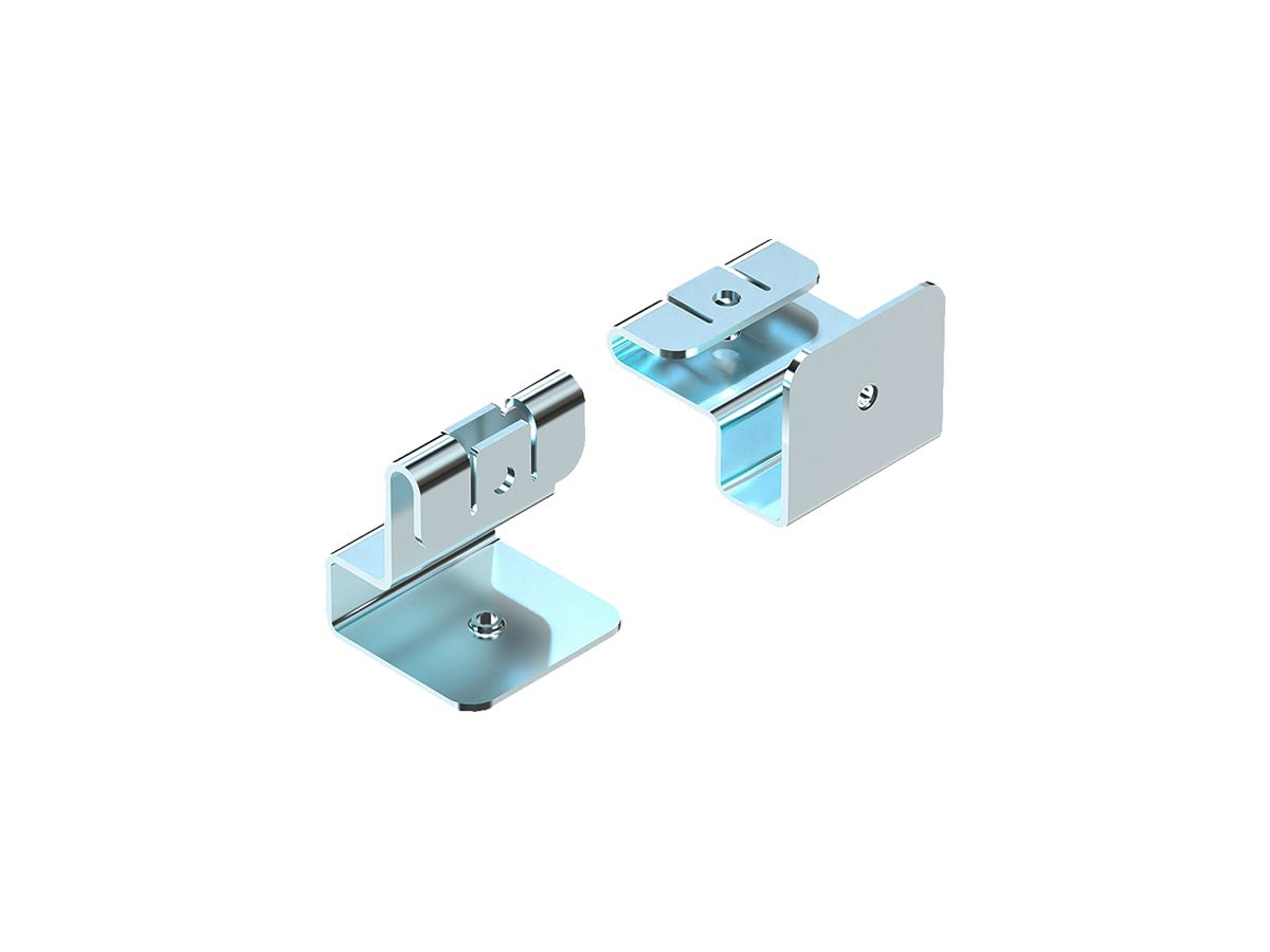 Halterung SLV BATTEN FLAT P 40×35×32mm Edelstahl 2 Stk