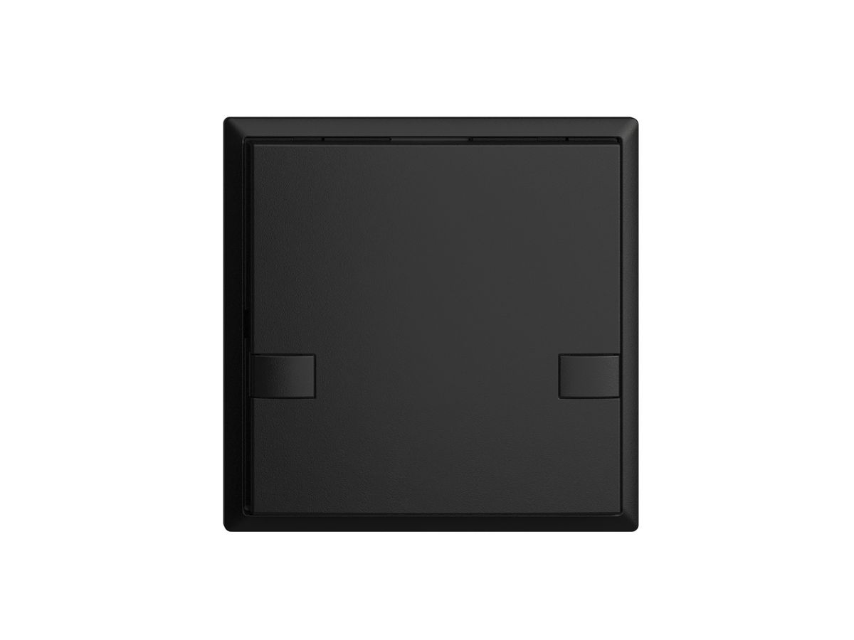 UP-Taster KNX 1-fach EDIZIOdue colore schwarz RGB ohne LED