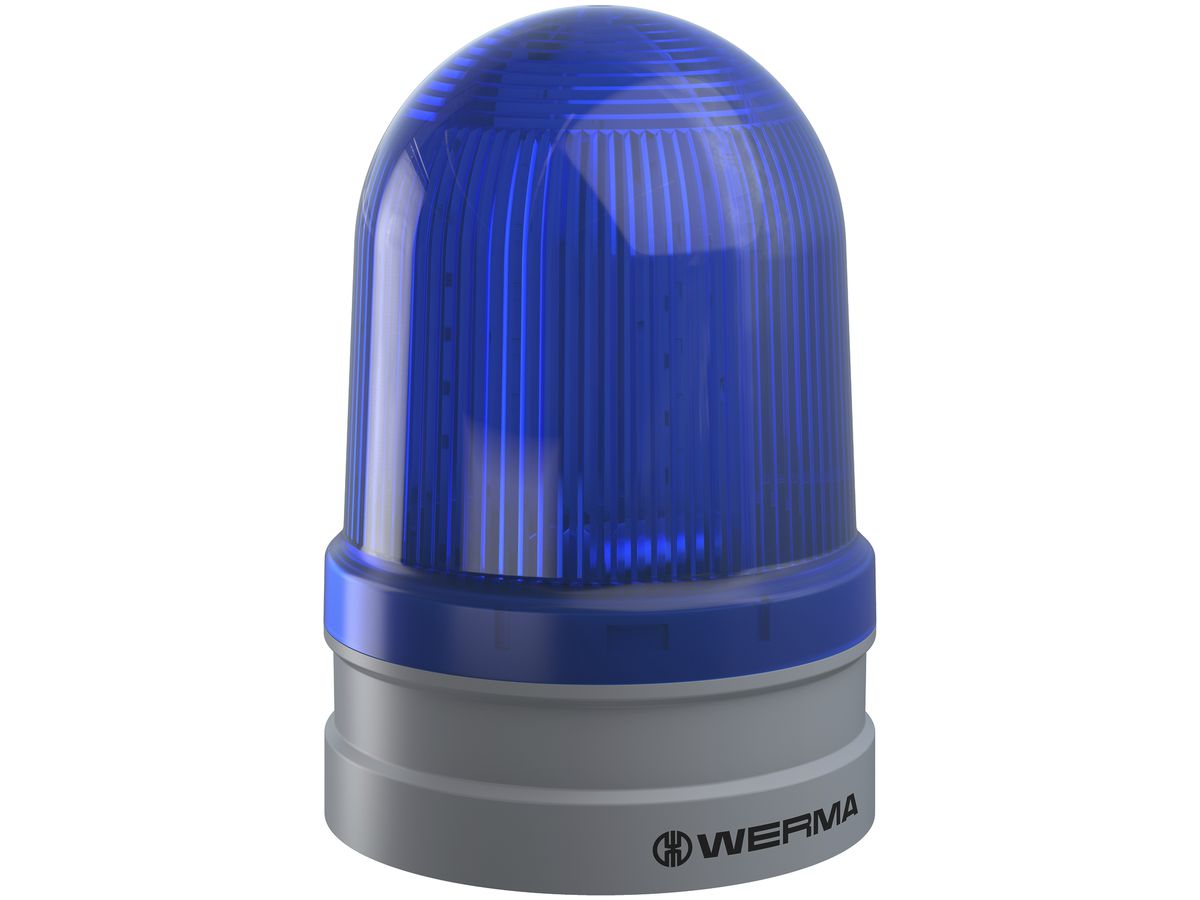 Blitzleuchte WERMA Maxi TwinFLASH, 115...230VAC, blau