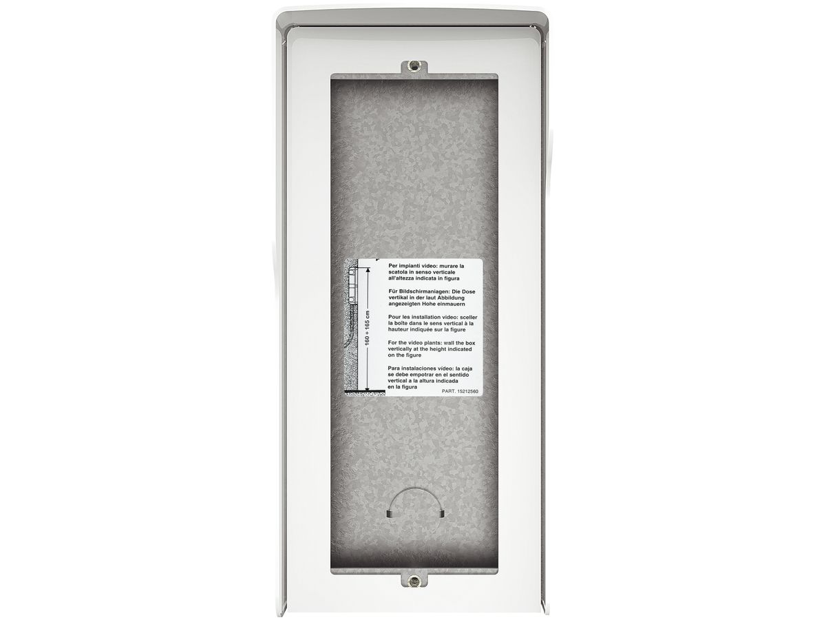 AP-Gehäuse Sfera 3 Module weiss