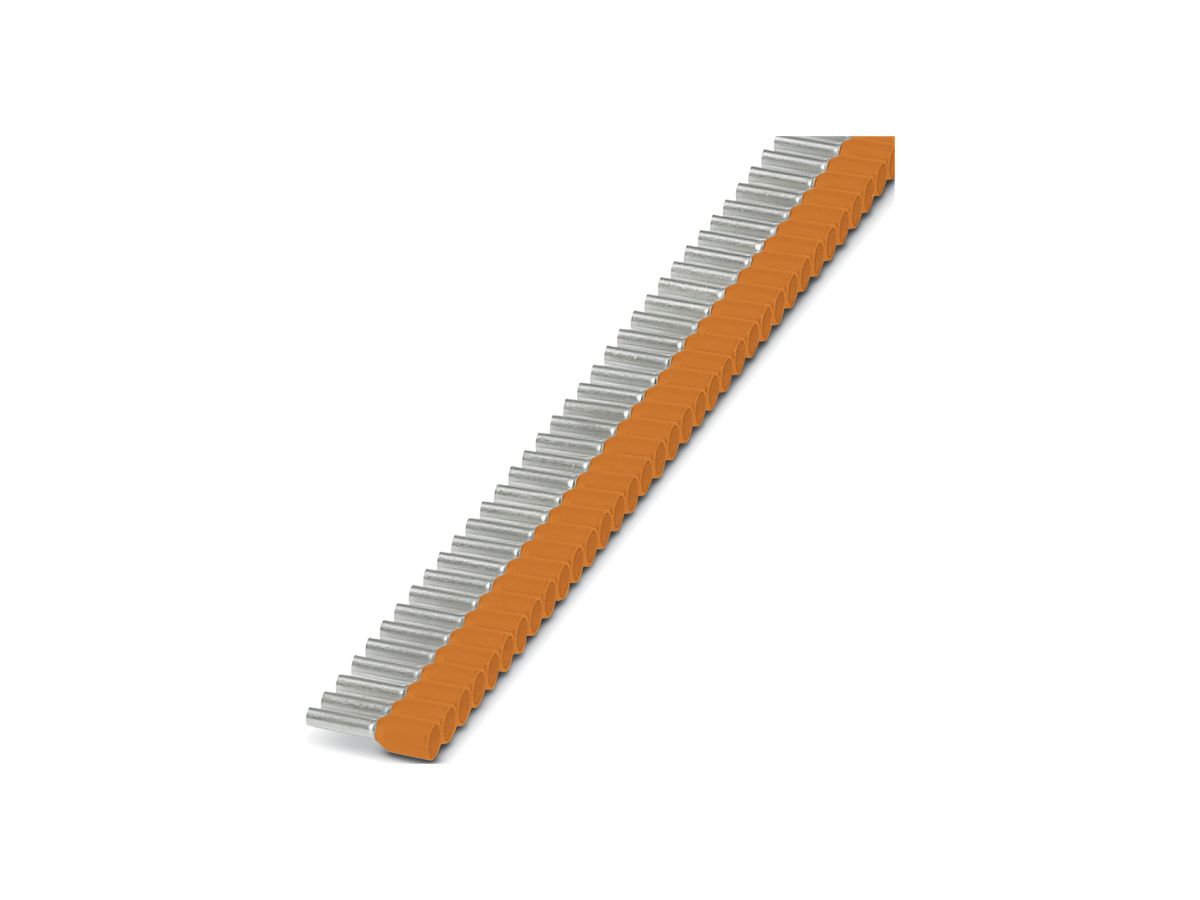 Aderendhülsen-Band Phoenix Contact DIN 46228 0.5mm² L=8mm orange