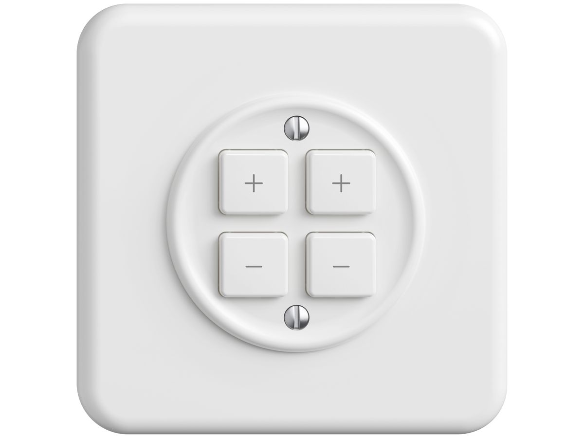 UP-Nebenstelle 2K/4T zu Dimmer Sdue Wiser weiss