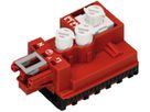 Steckvorrichtung WAGO mit Buchse 3L rot für Steckverbinder und Verteiler