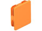 Endkappe Bettermann für Profilschiene 41×41mm orange