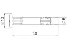 Nagelanker BET FNAII Ø6×42.5mm Edelstahl A5