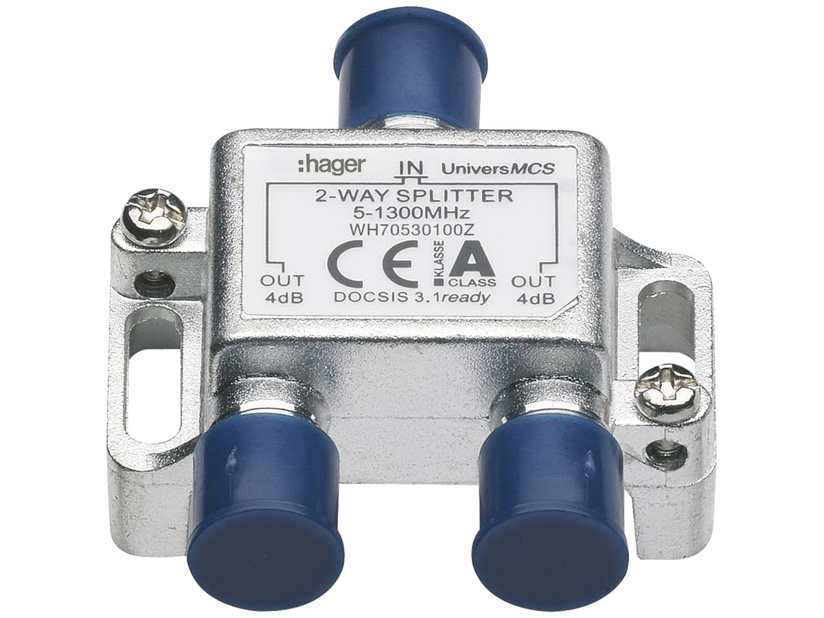 F-Verteiler Hager HMS 5…1300MHz 2-fach