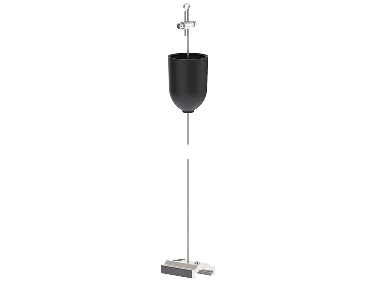 Stababhängung Sylvania ONETRACK Aluminium/Stahl 5000mm schwarz