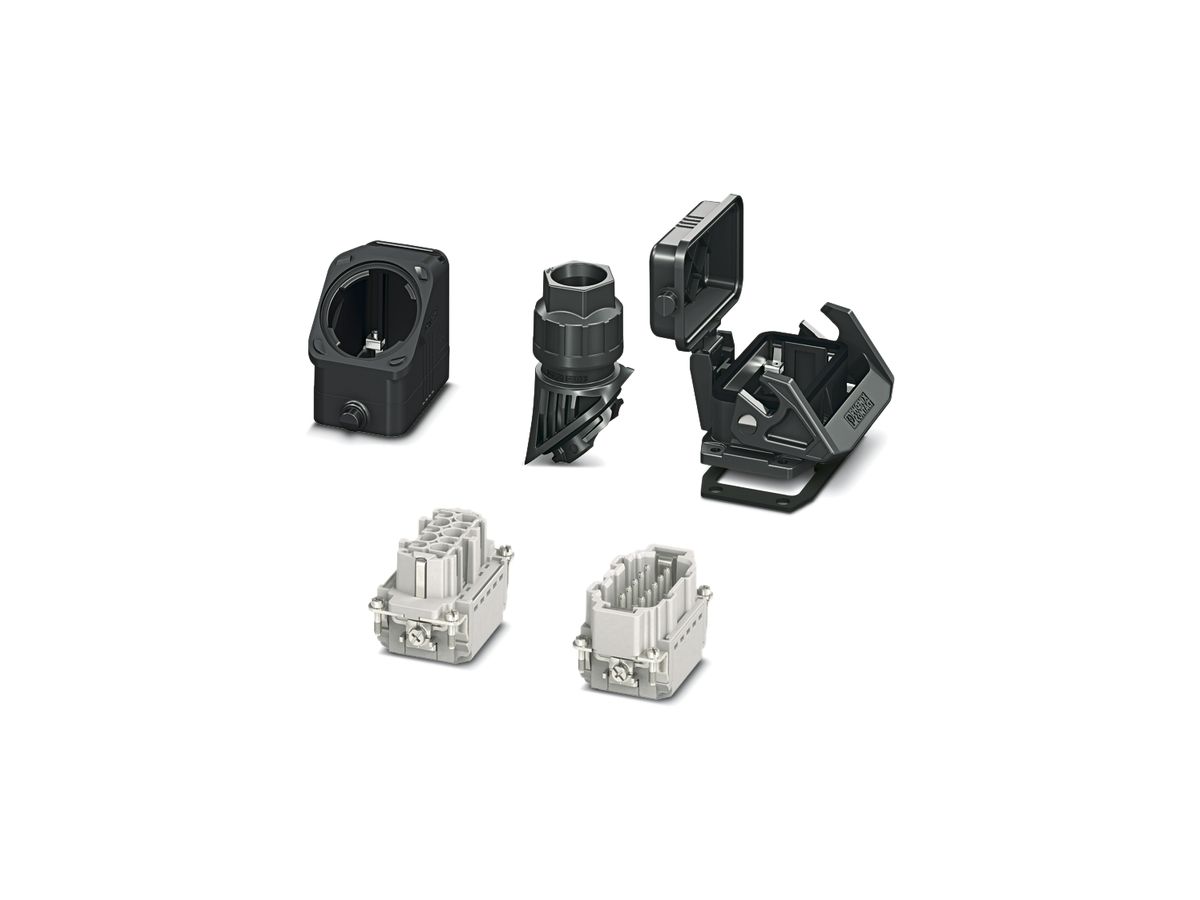 Steckverbinder-Set EVO-B10PT-BWSC-HL-M25-PLRBK
