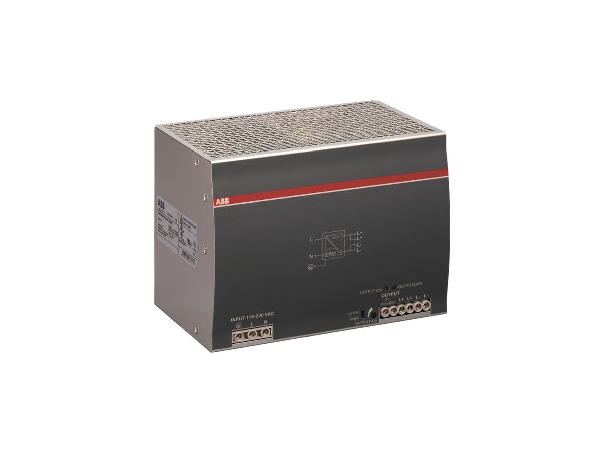 Schaltnetzteil ABB CP-E 48/10.0, IN:115/230VAC, OUT:48VDC/10A