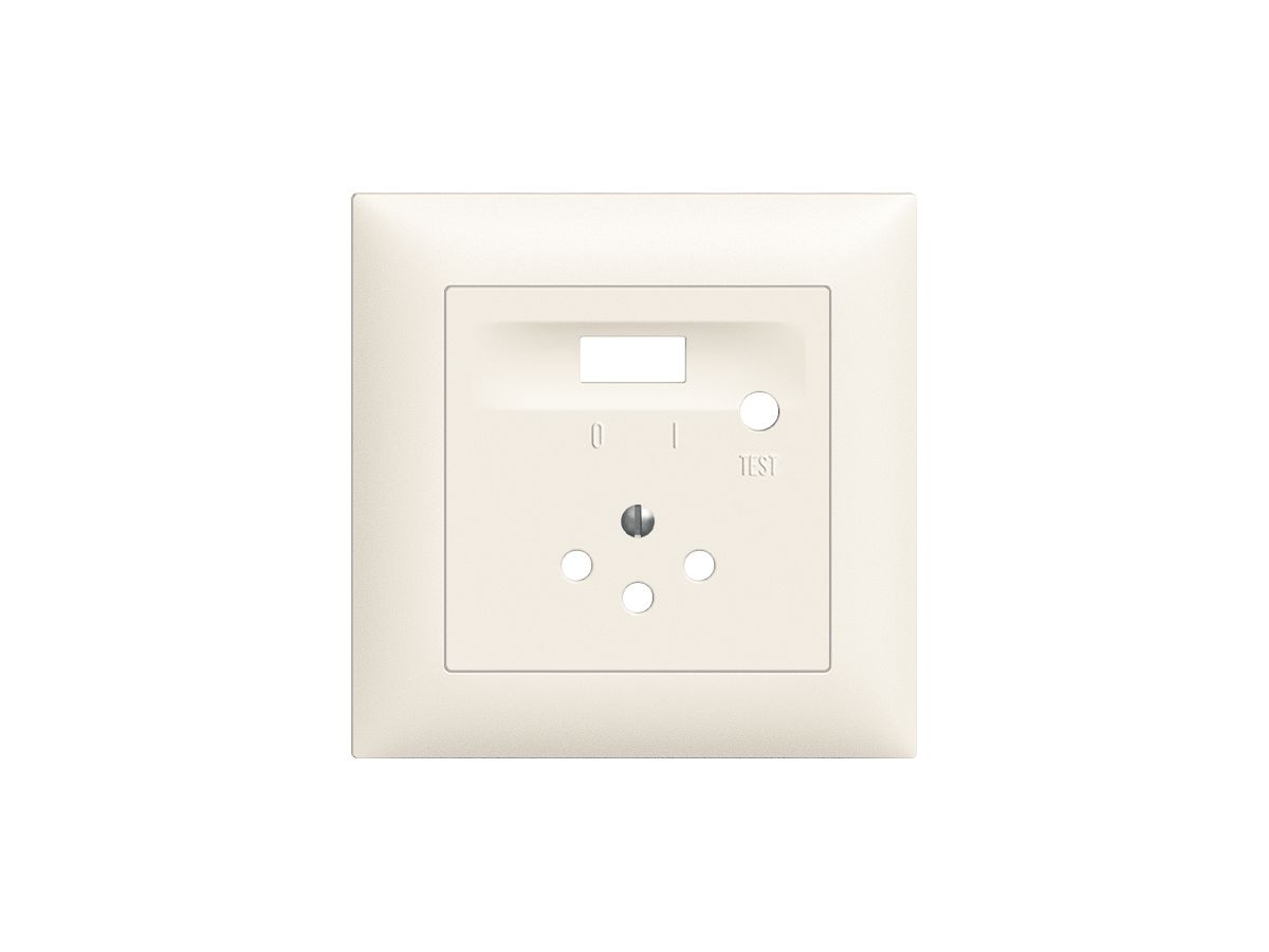 Frontset, EDIZIOdue weiss 88×88mm T12 FI