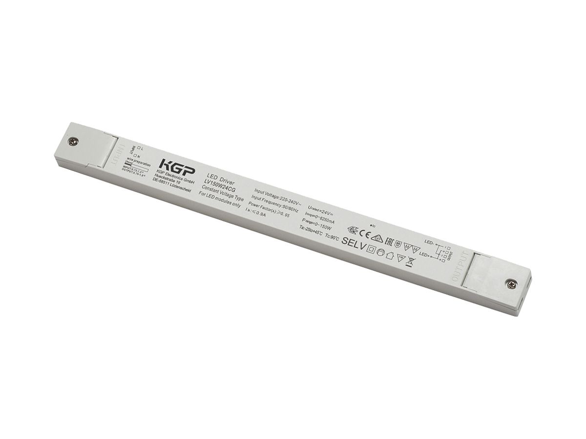 LED-Betriebsgerät SLV 150W 24V ON/OFF 350×30mm