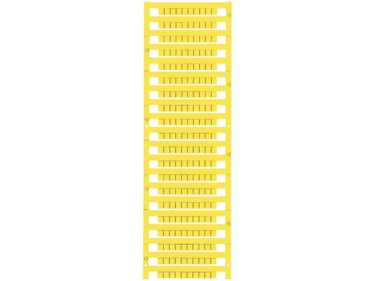 Klemmenmarkierer Weidmüller Dekafix 5/5 MC Neutral gelb