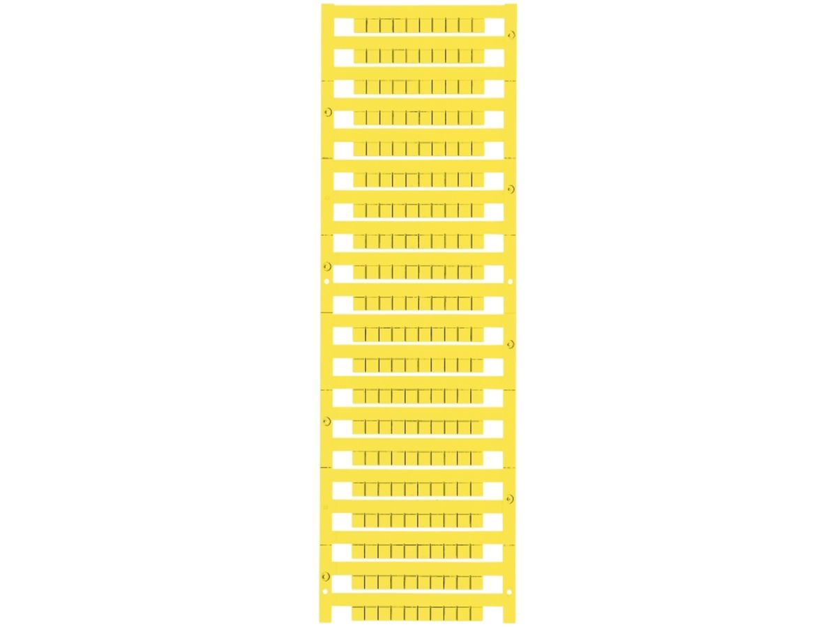 Klemmenmarkierer Weidmüller Dekafix 5/5 MC Neutral gelb