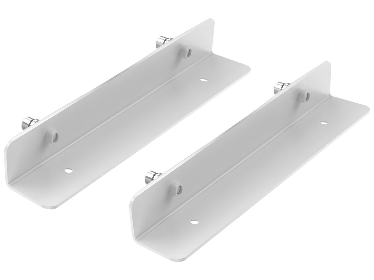 Befestigungsbügel DOTLUX LIGHTBEAM Stahl 345×50×40mm weiss 2er-Set