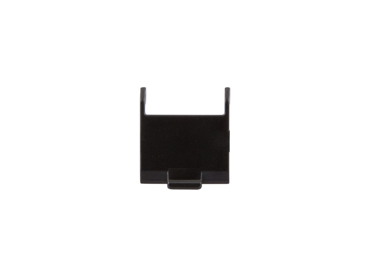 Staubschutzklappe Dätwyler für MS 1/8 Kat.6A Keystone, schwarz