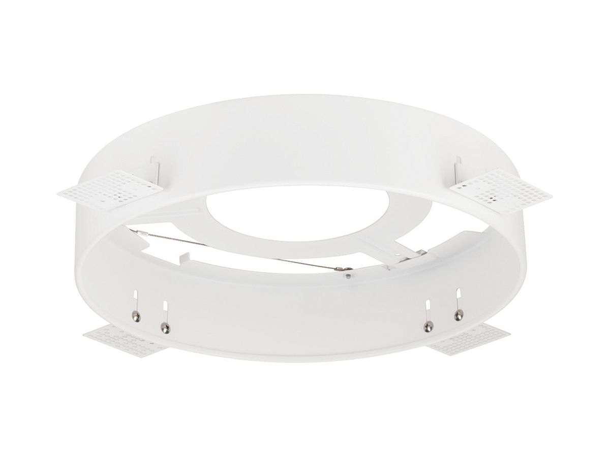 Einbaurahmen SLV DECONA Aluminium Ø313×75mm weiss