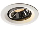 LED-Downlight SLV NUMINOS MOVE M 17.5W 1550lm 2700K 20° DIM Ø135×81mm ws/Cr