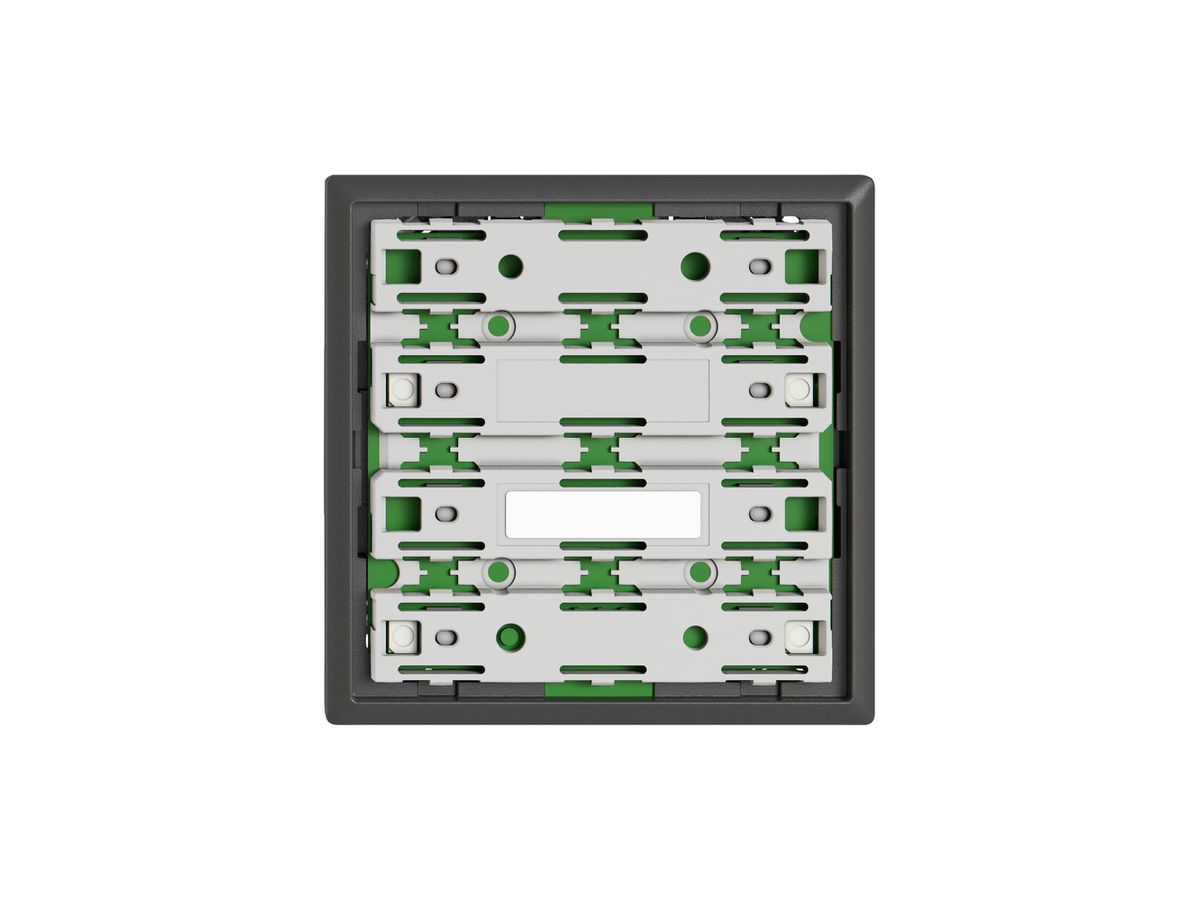 Frontplatte EDIZIO.liv SNAPFIX® für UNI-Taster 3911-1 ohne LED dgu