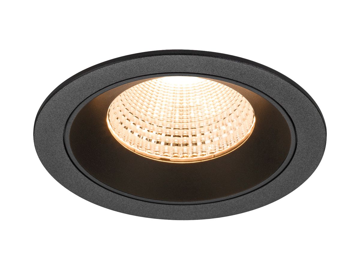 EB-LED-Deckenleuchte SLV NUMINOS L 17W 2400lm 2700K WB DALI DIM Ø130×85mm sz