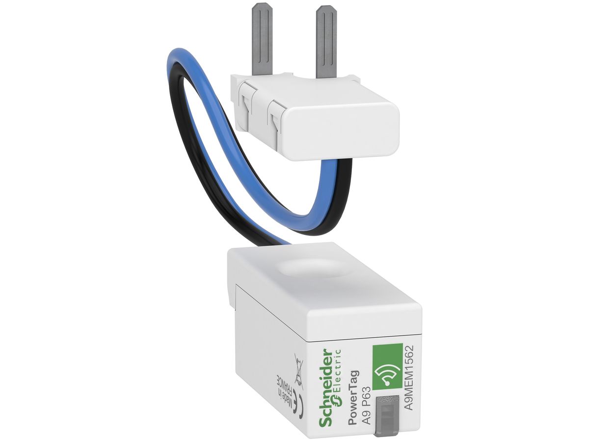 Stromsensor Acti9 PowerTag P63, 1LN, für Montage unten auf MCCB Acti9/Multi9