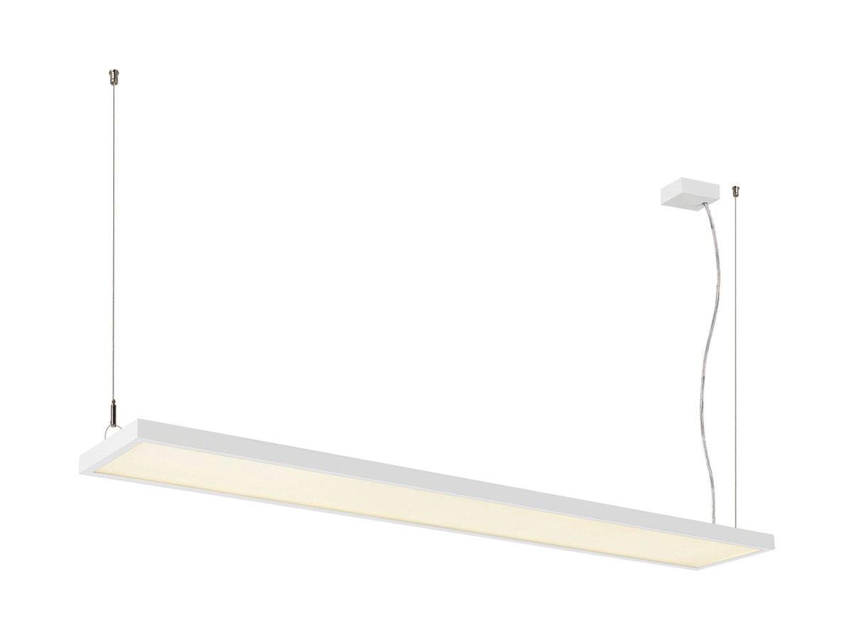 LED-Pendelleuchte SLV WORKLIGHT PRO 150 59W 7200lm 4000K DALI weiss
