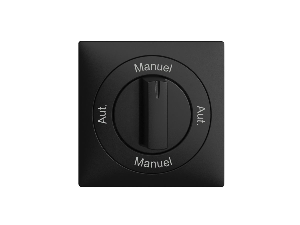Frontset Auto-Main-Auto-Main EDIZIOdue 60×60mm schwarz