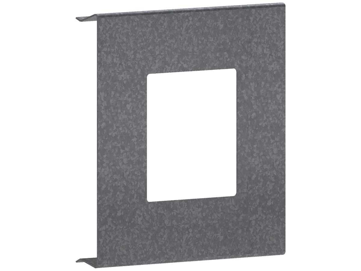 Blende tehalit 60×60mm für BRS Oberteil 120mm verzinkt