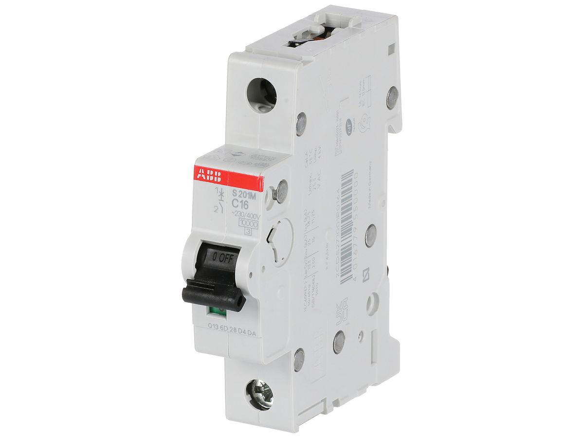 Leitungsschutzschalter ABB S201M-C16 16A C 10kA