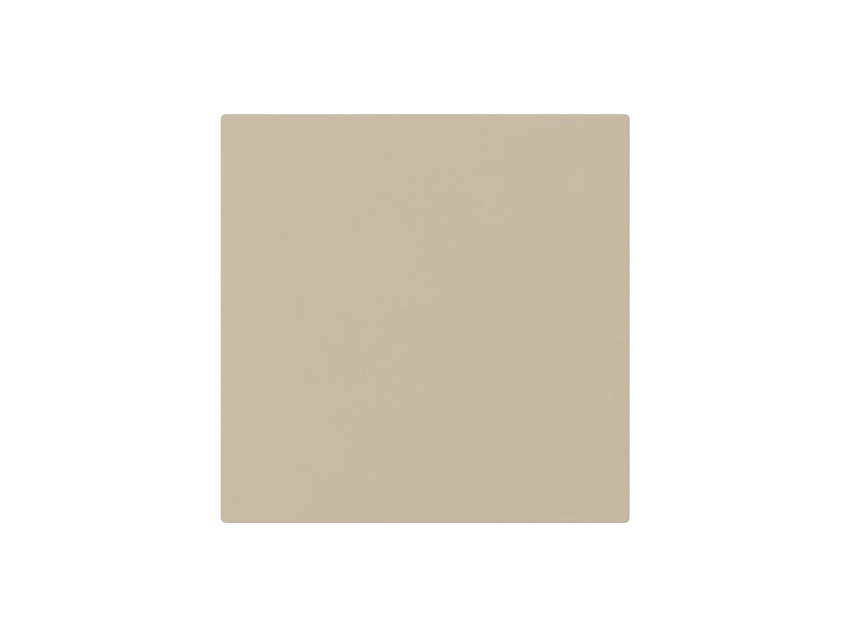 Frontplatte kallysto für Blindabdeckung beige ohne Schraube