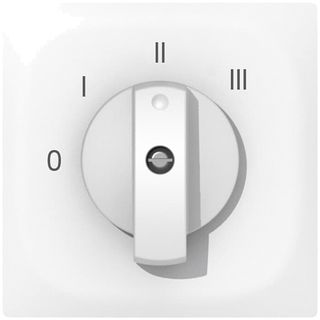 UP-Drehschalter SIDUS E 5/1L weiss